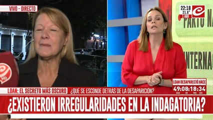 Margarita Stolbizer: "Hay que trabajar con el Estado en la prevención y en tener una reacción inmediata"