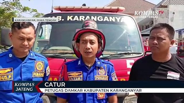Mobil dan Pompa Spbu Ludes Terbakar , 1 Sopir Terluka