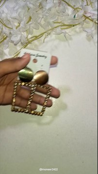 DIY Kundan Stones Earrings | Handmade Earrings | DIY Earrings