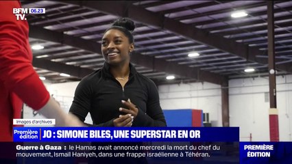 JO 2024: la gymnaste américaine Simone Biles fait un retour triomphant, trois ans après son abandon à Tokyo