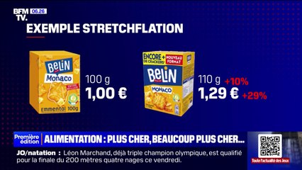 Plus de produit et un prix augmenté de manière disproportionnée: qu'est-ce que la "stretchflation"?