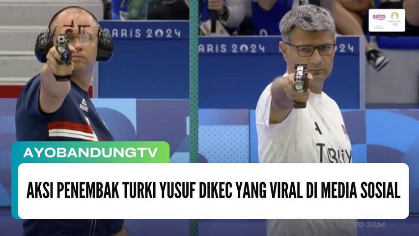 Aksi Penembak Turki Yusuf Dikec Yang Viral di Media Sosial