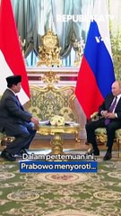 Bertemu Putin, Prabowo: Rusia Teman Baik