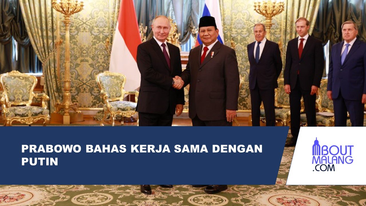 PERTEMUAN DENGAN VLADIMIR PUTIN, PRABOWO SAMPAIKAN PEMBAHASAN KERJA SAMA ANTAR DUA NEGARA DI BERBAGAI BIDANG