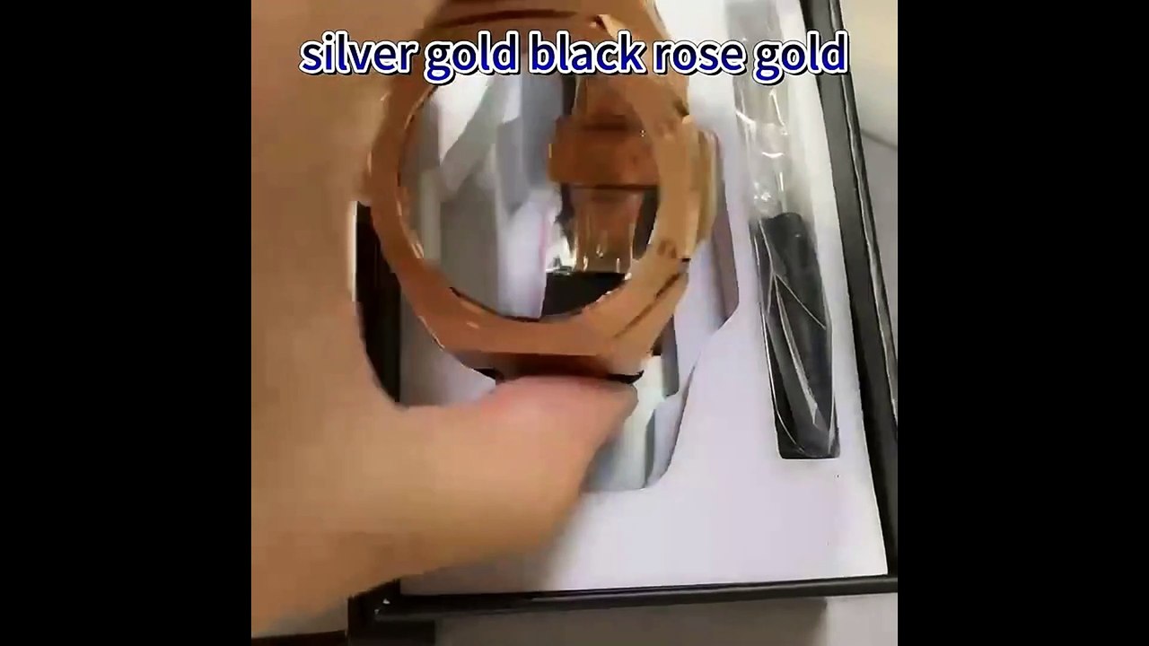 Luxury Gchock ga2100 rubber strap Gold metal bezel parts Accessories watch mod kit stainless steel case for casioak ga2110