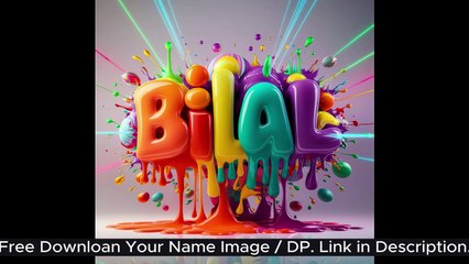 Bilal Name Image / Wallpaper / Status I Free Download