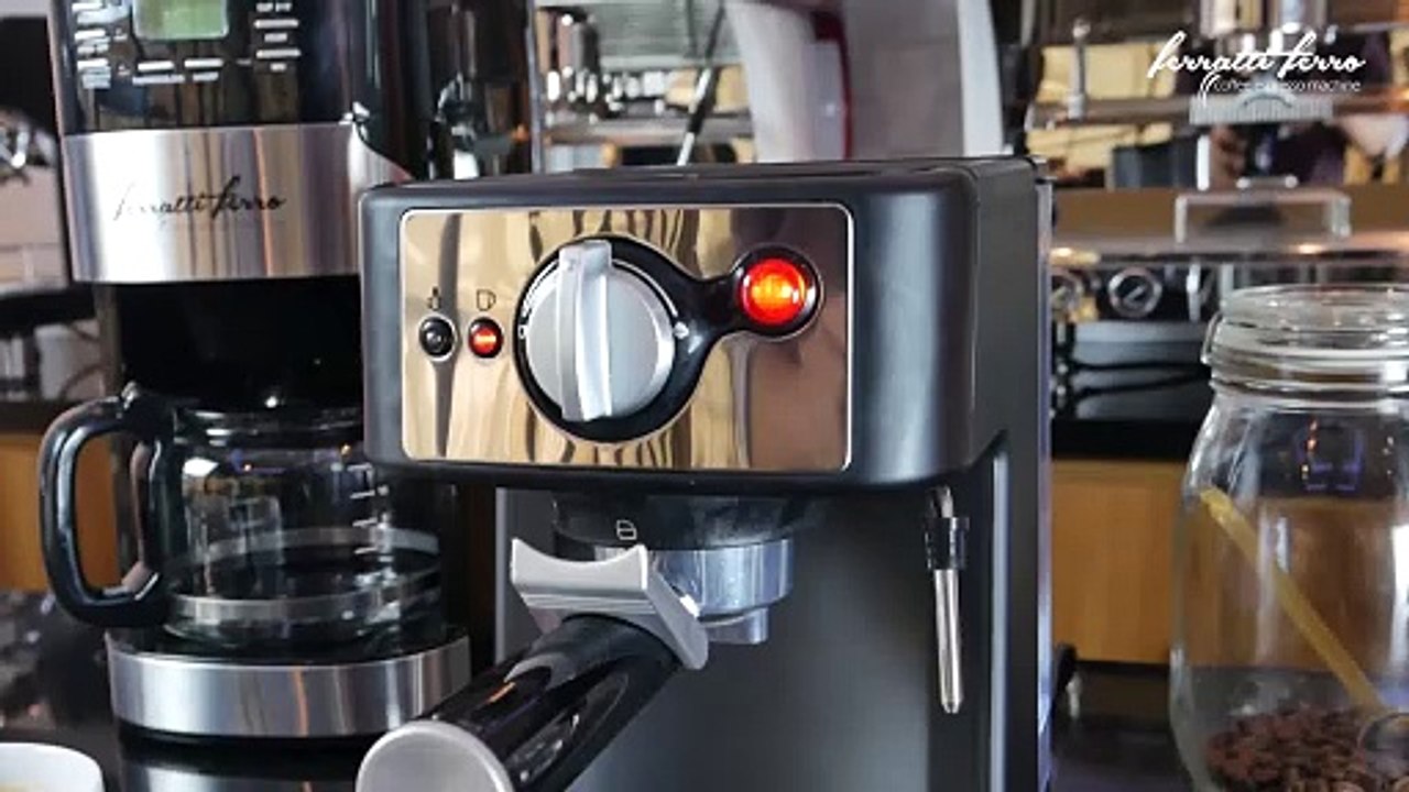 MESIN KOPI ESPRESSO KECIL RINGKAS DAN ELEGAN - FERRATTI FERRO FCM - 692
