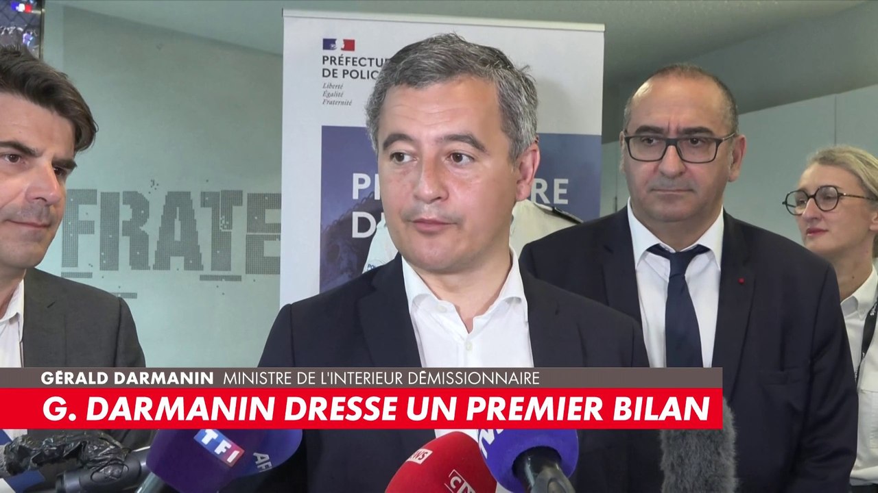 Gérald Darmanin : «Depuis le début des Jeux olympiques, il y a eu 200 interpellations dans la couronne parisienne»