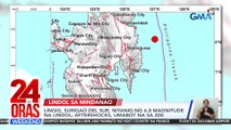 24 Oras Weekend Part 1 - Lindol sa Mindanao; Vice mayor itinumba; Chinese research vessel na namataan sa Sabina Shoal; atbp.