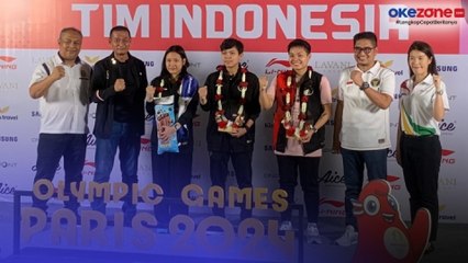 Disambut Hangat Usai Berlaga di Olimpiade Paris 2024, Apriyani Rahayu/Siti Fadia dan Pitha Haningtyas Mentari Tiba di Tanah Air