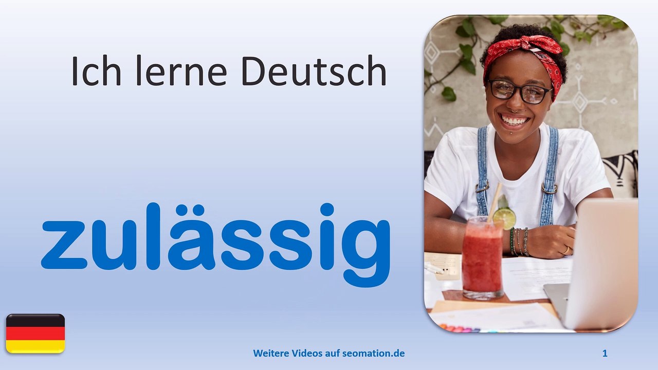 ✅zulässig✅ Ich lerne Deutsch mit Texten und Bildern