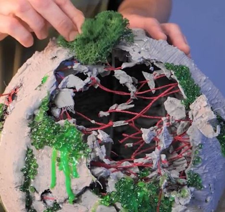 Weirdly looking craft inspired by beauty of nature!