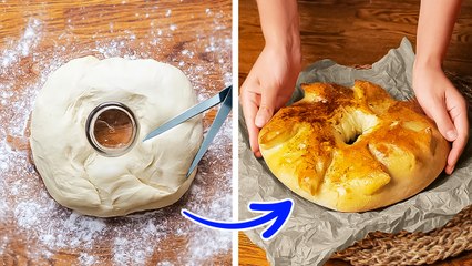 Time-Saving Cooking Recipes: Fantastic Shapes Of Dough Products 