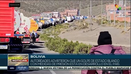 En Bolivia autoridades advierten que un golpe de estado está en desarrollo en el país