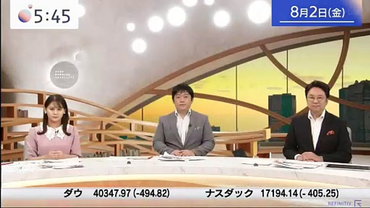 モーサテ 2024年8月2日
