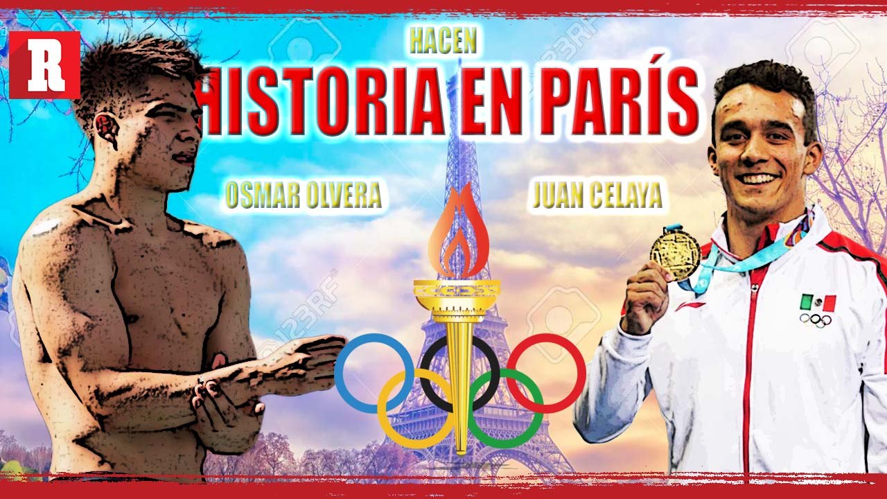 OSMAR Olvera yJUAN Celaya se COLGARON otra MEDALLA para México en CLAVADOS en París 2024