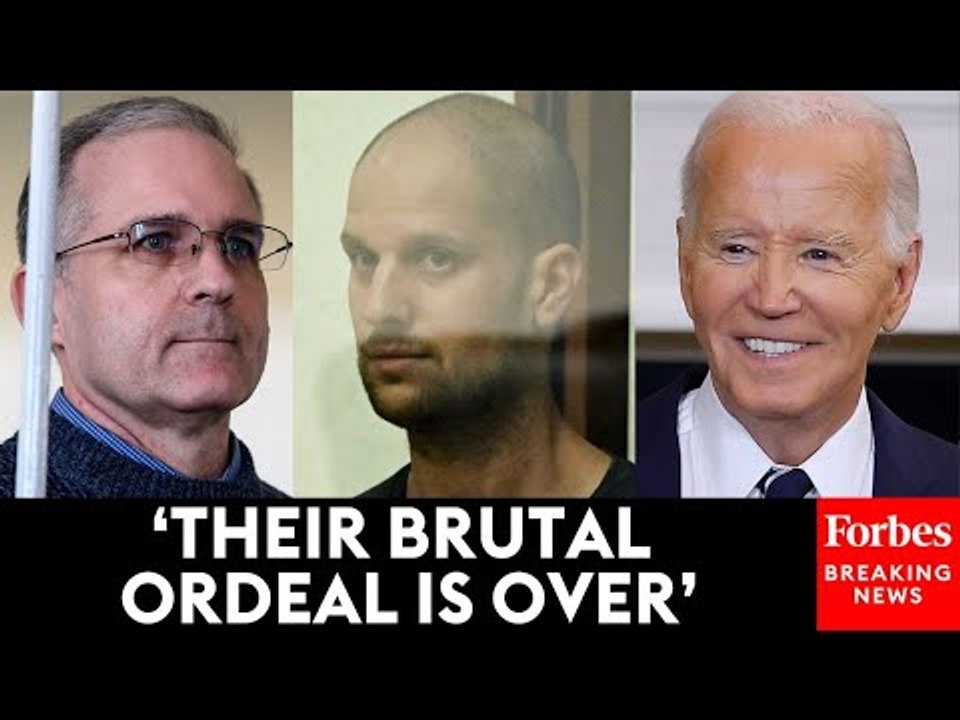 President Biden Celebrates The Release Of Paul Whelan, Evan Gershkovic, And Others Held By Russia