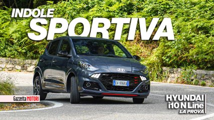 Hyundai i10 N Line: compatta, tecnologica e che grinta al volante