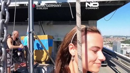 NO COMMENT: Berlín abre a los amantes de las emociones fuertes el columpio más alto de Europa