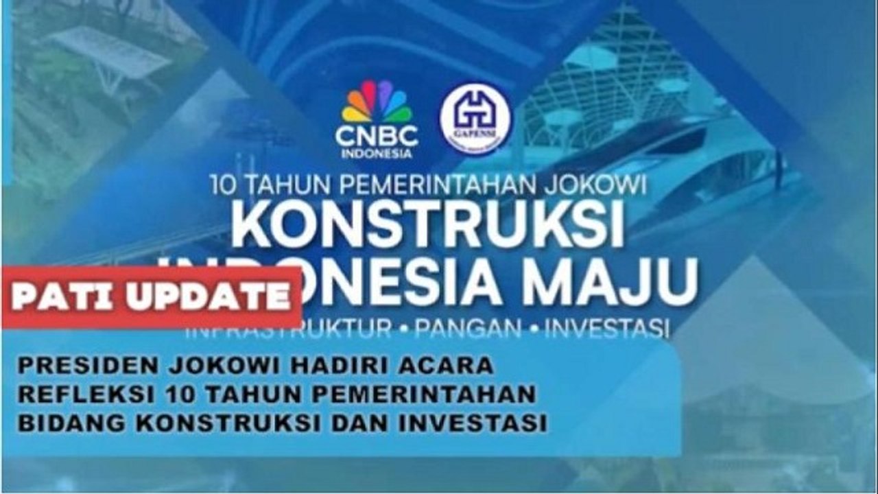 Hadiri Acara Refleksi 10 Tahun Pemerintahan Bidang Konstruksi dan Investasi, Presiden Jokowi Dianugerahi Penghargaan Bapak Konstruksi Indonesia
