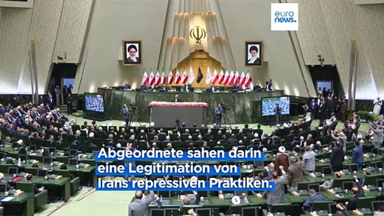 Brüssel verteidigt hochrangigen EU-Diplomaten bei der Amtseinführung des iranischen Präsidenten
