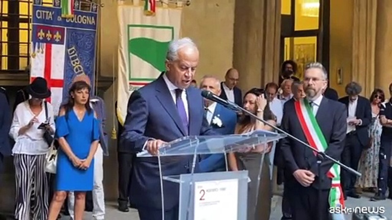 Strage Bologna, Piantedosi: strage neofascista, disegno eversivo