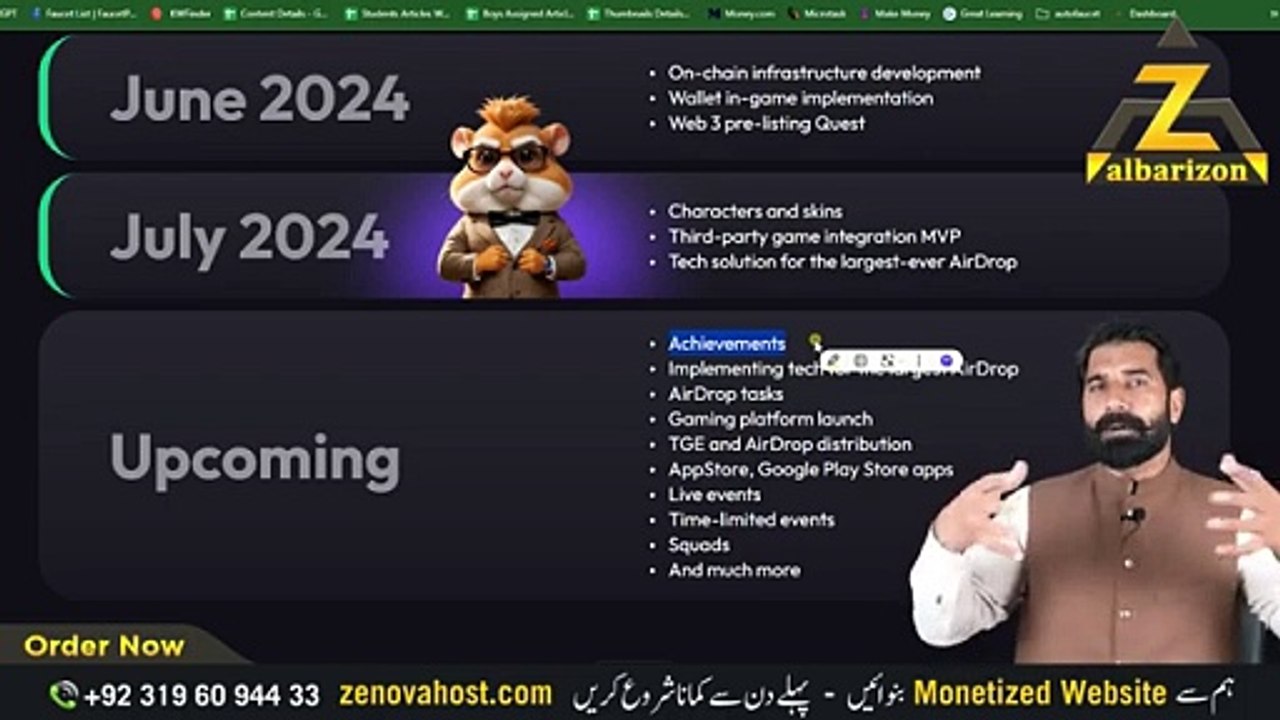 Hamster Kombat Airdrop Date Confirmed _ How to Withdraw Hamster Kombat Coin in Bank _ Albarizon(360P)