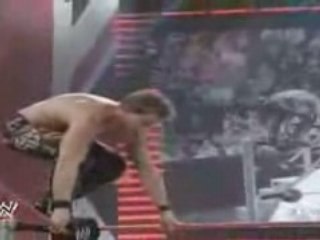 RAW 14/04/08: Chris Jericho vs Umaga Partie 2