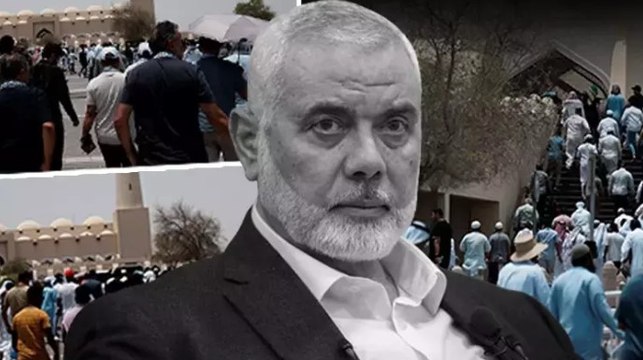 Hamas Siyasi Büro Başkanı Haniye’nin cenaze namazının kılınacağı bölgede güvenlik önlemleri
