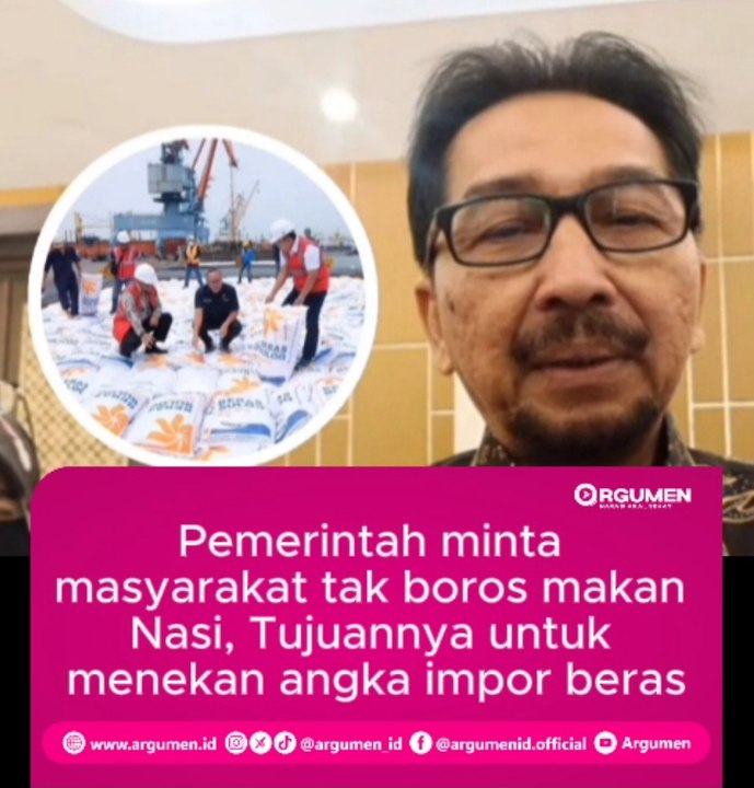 Pemerintah Minta Masyarakat Tak Boros Makan Nas...