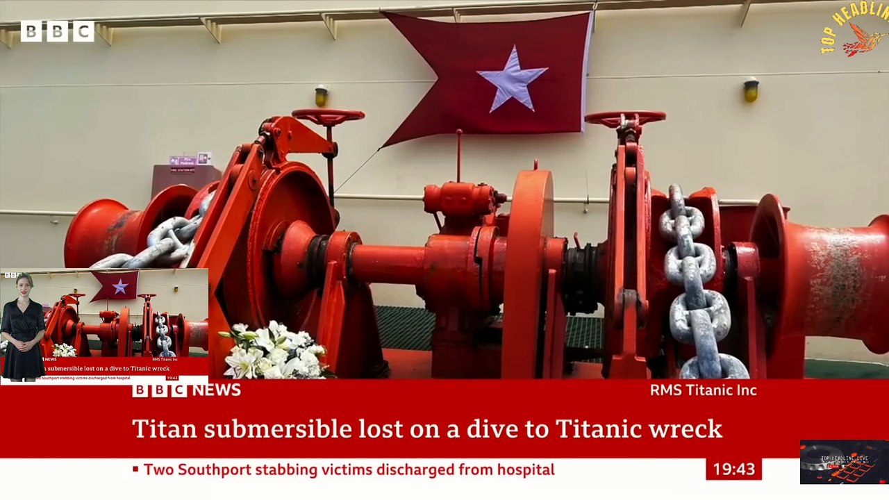 First expedition to Titanic wreck since Titan sub disaster | BBC News