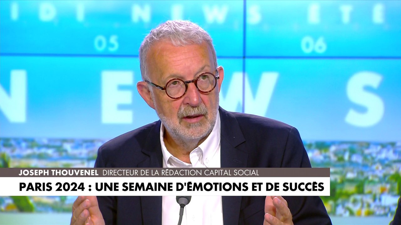Joseph Thouvenel : «Ce qui rassemble les Français, ce sont les projets construits sur le long terme, mais nous n'avons plus ces projets collectifs, reste le sport»