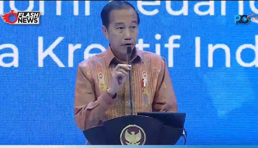 Presiden Jokowi Resmikan Pembukaan Festival Ekonomi Keuangan Digital dan Karya Kreatif Indonesia 2024