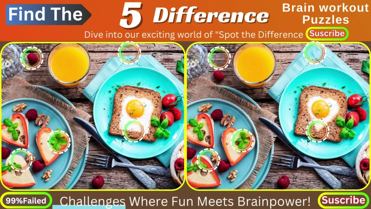 Spot the Difference Boost Your Attention