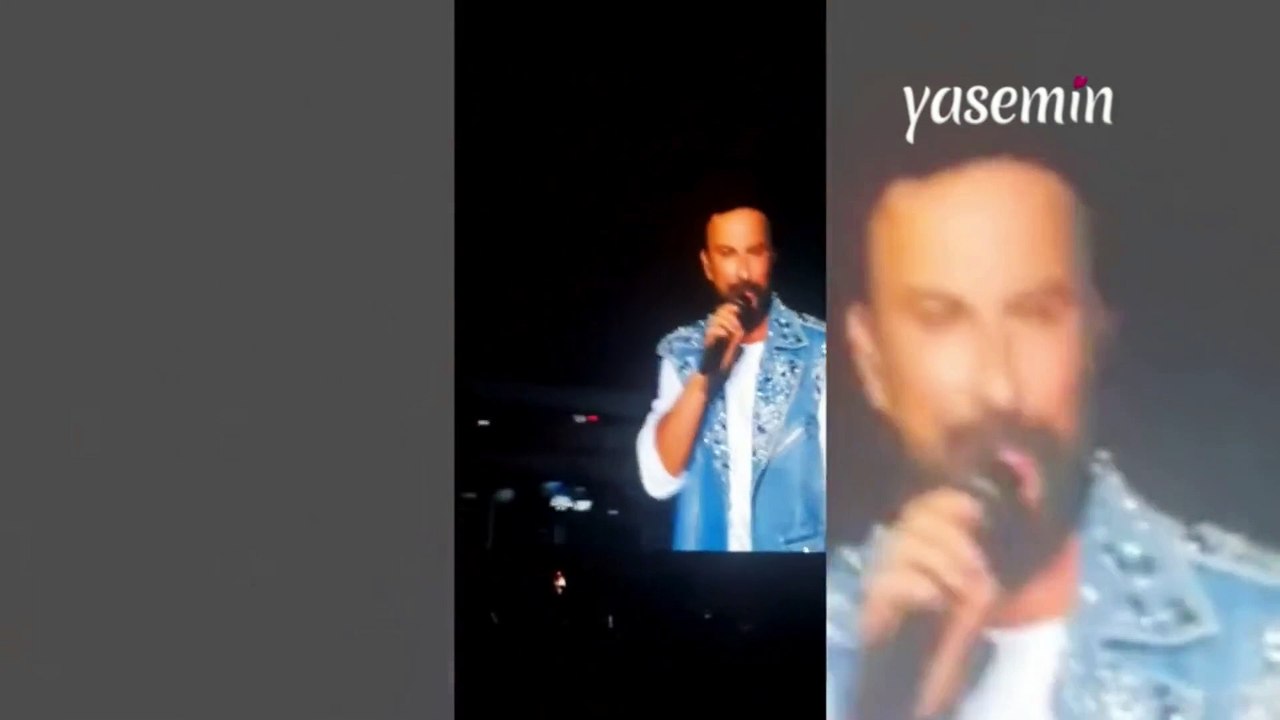 Yıllar sonra sahneye çıkan Tarkan sahnede zor anlar yaşadı! Şarkı söyledi ama kimse duymadı