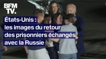États-Unis: les images du retour des prisonniers échangés avec la Russie
