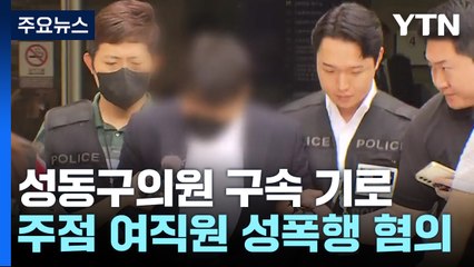 '유흥업소 직원 성폭행' 성동구의회 의원 구속 갈림길 / YTN