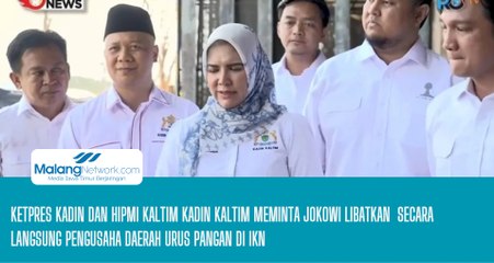Ketpres Kadin dan Hipmi Kaltim Kadin Kaltim Meminta Jokowi Libatkan  secara Langsung Pengusaha Daerah Urus Pangan di IKN