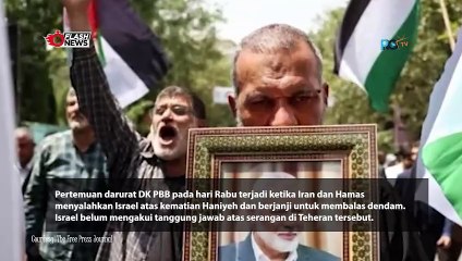 PBB Khawatir Pembunuhan Haniyeh Berpotensi Perang Habisa-habisan