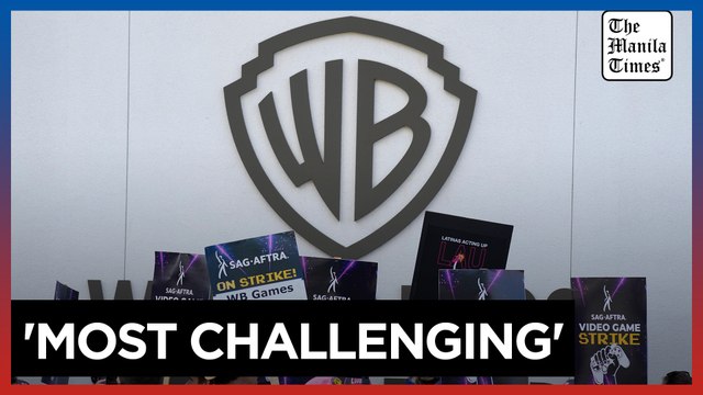 Video game performers protest unregulated AI use at Warner Bros. Studios