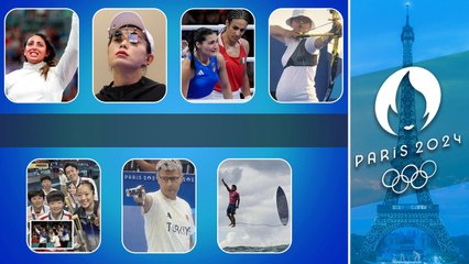 SIX Iconic Moments From Paris 2024 Olympics వీళ్ళు సామాన్యులు కాదు | Oneindia Telugu