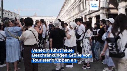 Massentourismus: Venedig beschränkt Touristengruppen auf 25