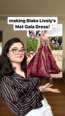 I made Blake Livelys Met Gala Dress in 48 hours