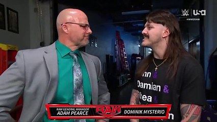 Liv Morgan & Dominik Mysterio Backstage Segment | Raw, Jul. 8, 2024
