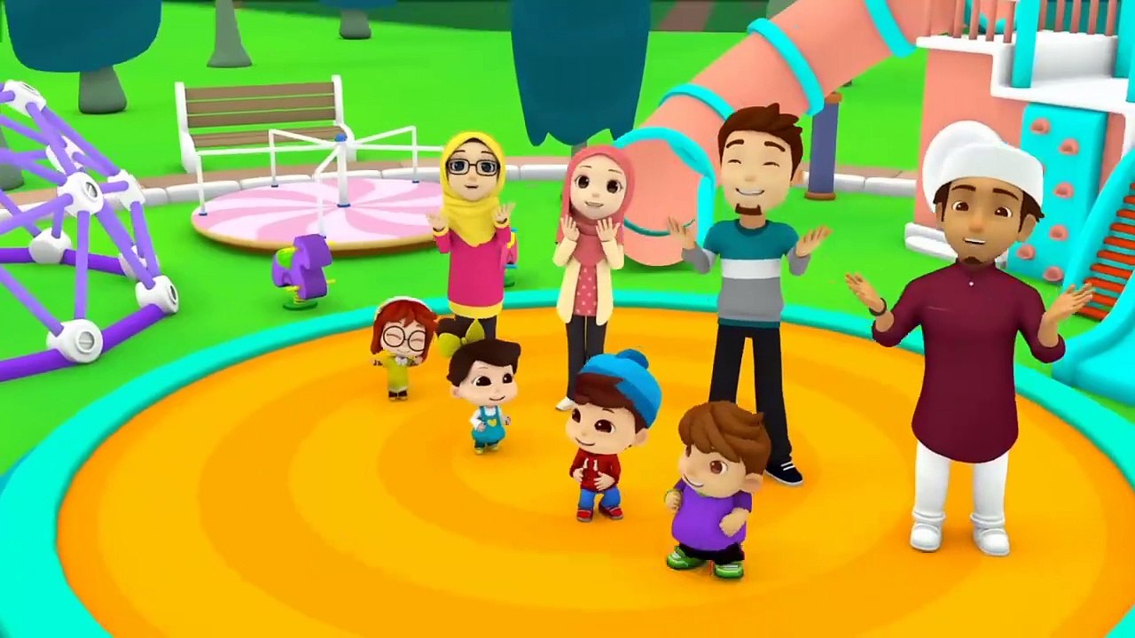 Alhamdulillah, Bismillah, InshaAllah - Islamic Series & Songs For Kids - Omar & Hana English