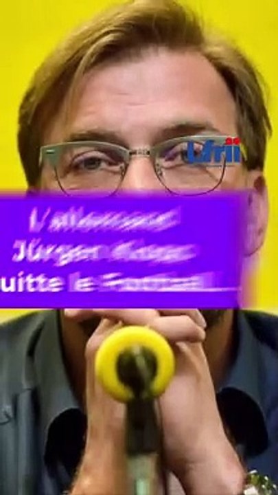 Jürgen Klopp met définitivement fin à sa carrière d’entraineur