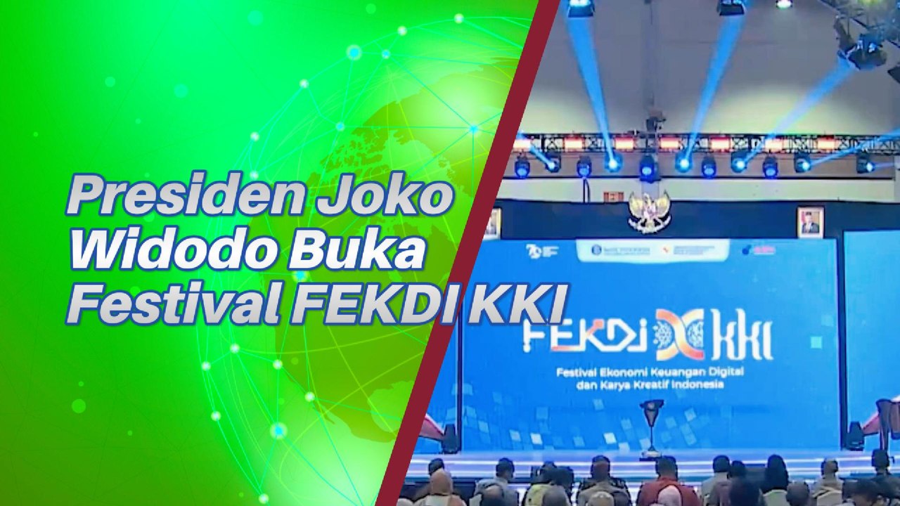 Presiden Joko Widodo Buka Festival FEKDI KKI 2024