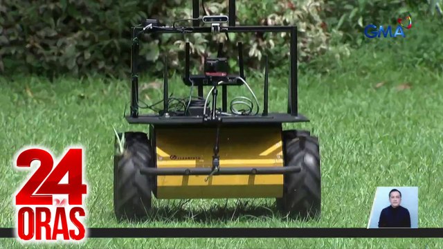 ROAMER o mobile robot system na kayang mag-detect ng sakit sa puno ng saging; binuo ng DOST-ASTI | 24 Oras