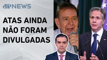 Governo americano reconhece vitória da oposição na Venezuela; Vilela comenta