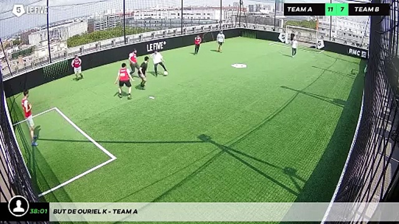 But de Ouriel K - Team A